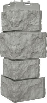 картинка Угол Grand Line Дикий камень Классика серый Центр Кровли