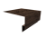 Планка околооконная сложная БХ new 250х75х27 0,45 Print Elite Antique Wood TwinColor (2м) Центр Кровли
