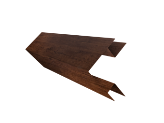 картинка Планка угла внешнего сложного БХ new 0,45 Print-Double Premium Cherry Wood Fresh (3м) Центр Кровли