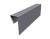 Планка приемная оконная фибросайдинга 0,5 Satin с пленкой RAL 7004 сигнальный серый (3м) Центр Кровли