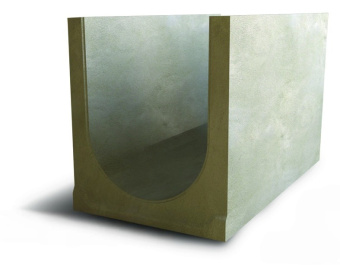 картинка Лоток водоотводный бетонный Aquastok Norma №0/1 (Н-310) (2040250) Центр Кровли