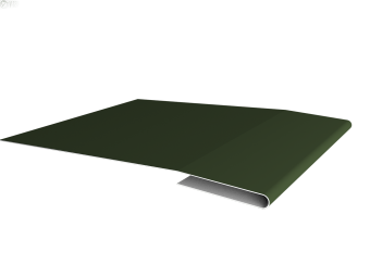 картинка Планка начальная 0,5 Satin Matt TX RAL 6020 хромовая зелень (3м) Центр Кровли