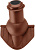 картинка Элемент коньковый Krovent Pipe-Cone 125 изолированный (вентиляция помещений) красно-коричневый Центр Кровли Элемент коньковый Krovent Pipe-Cone 125 изолированный (вентиляция помещений) красно-коричневый Центр Кровли