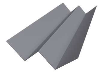 фото Угол внутренний фибросайдинга Slim 0,5 Satin с пленкой RAL 7004 сигнальный серый (3м) Центр Кровли картинка Угол внутренний фибросайдинга Slim 0,5 Satin с пленкой RAL 7004 сигнальный серый (3м) Центр Кровли