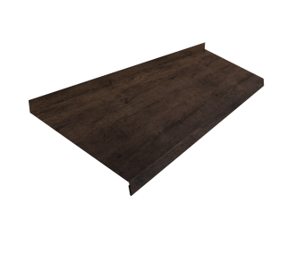 картинка Отлив простой 250 0,45 Print-Double Elite Antique Wood (2м) Центр Кровли