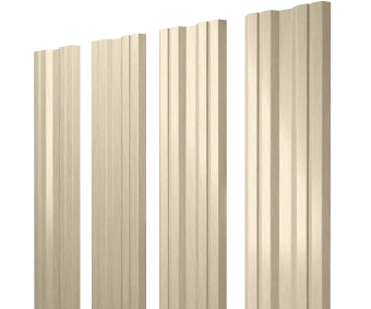 фото Штакетник Twin с прямым резом 0,45 Print Elite Milky Wood Twin с прямым резомColor Центр Кровли картинка Штакетник Twin с прямым резом 0,45 Print Elite Milky Wood Twin с прямым резомColor Центр Кровли