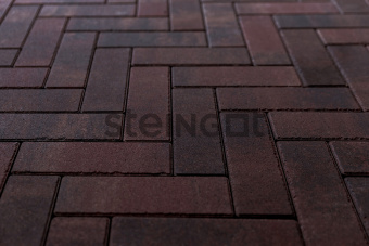 картинка Плитка тротуарная Steingot Colormix Паркет 240х80х60мм Эмбер частичный прокрас Центр Кровли