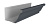 Желоб прямоугольный Vortex Lite Matt 130мм 3м RAL 7024 мокрый асфальт Центр Кровли
