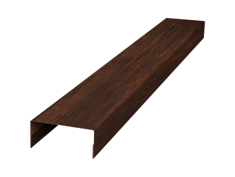 картинка Крышка 30х15 жалюзи Texas 0,45 Print Premium Cherry Wood Dark FTC (2,5м) Центр Кровли