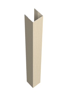 картинка Стойка жалюзи Texas 0,45 Print Elite Milky Wood TwinColor (1,8м) Центр Кровли