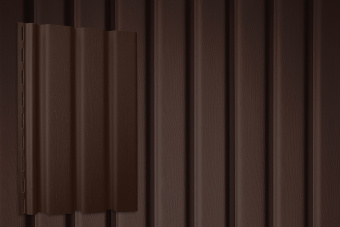 фото Сайдинг Рейка Grand Line Acryl темный дуб (3,0м) Центр Кровли картинка Сайдинг Рейка Grand Line Acryl темный дуб (3,0м) Центр Кровли