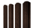 Штакетник Прямоугольный фигурный 0,45 Print-Double Premium Antique Wood Центр Кровли
