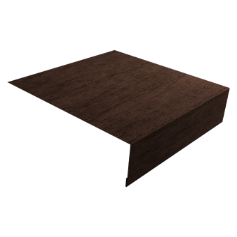 картинка Планка околооконная простая 200х50 0,45 Print-Double Premium Antique Wood (2м) Центр Кровли