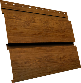 картинка Квадро Брус 3D в02 Grand Line 0,45 Принт Элит Золотой дуб TwinColor Центр Кровли