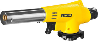 картинка Горелка газовая с пъезоподжигом Stayer MaxTerm MG100 на баллон с цанговым соединением 1300°С Центр Кровли