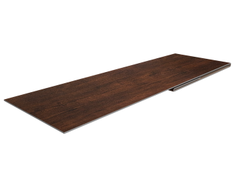 картинка Планка финишная 48х25 0,45 Print Premium Cherry Wood Dark FTC (3м) Центр Кровли