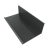 Планка примыкания нижняя к трубе 130х240 0,5 Velur X RAL 7016 антрацитово-серый (3м) Центр Кровли