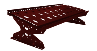 картинка Мостик переходной Grand Line RAL 3011 1м Центр Кровли