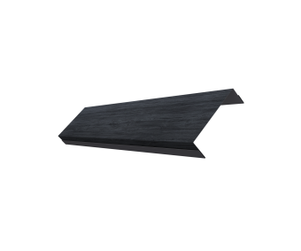 картинка Ламель обратная 100 забора жалюзи Texas 0,45 Print Premium Grey Wood TwinColor Центр Кровли