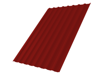 картинка Профнастил С20B 0,7 PE RAL 3011 коричнево-красный Центр Кровли