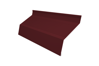 фото Ламель забора жалюзи Milan new gofr 0,45 PE с пленкой RAL 3005 красное вино Центр Кровли картинка Ламель забора жалюзи Milan new gofr 0,45 PE с пленкой RAL 3005 красное вино Центр Кровли