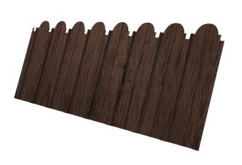 фото Профнастил C10A фигурный 0,45 Print-Double Premium с пленкой Antique Wood Центр Кровли картинка Профнастил C10A фигурный 0,45 Print-Double Premium с пленкой Antique Wood Центр Кровли