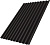 Профнастил С21R Grand Line 0,5 GreenCoat Pural БТ матовый RR 32 темно-коричневый (RAL 8019 серо-коричневый) Центр Кровли