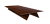 Планка стыковочная составная верхняя 0,45 Print-Double Premium Cherry Wood Fresh (3м) Центр Кровли