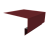 Планка околооконная сложная 250х75х18 (j-фаска) 0,5 PurLite Matt RAL 3005 красное вино (3м) Центр Кровли
