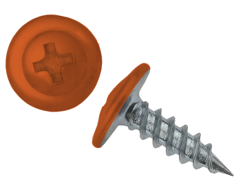 картинка Саморез ПШ 4,2х16 (1000шт) шлиц PH2 RAL 2011 Центр Кровли