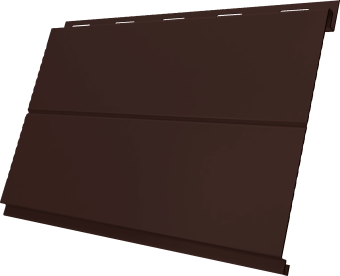 картинка Вертикаль 0,2 line Grand Line 0,45 PE-Double с пленкой RAL 8017 шоколад Центр Кровли
