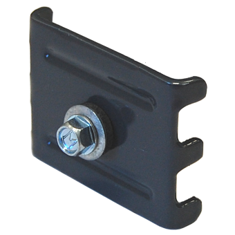 картинка Крепление Скоба и саморез 5,5х32 RAL 7024 Центр Кровли