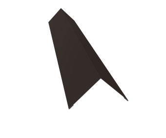 картинка Угол внешний 110x110 0,5 Atlas X с пленкой RR 32 темно-коричневый (2м) Центр Кровли