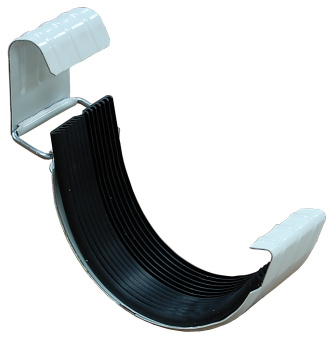 картинка Соединитель желоба Grand Line ПЭ 150мм RAL 9003 сигнальный белый Центр Кровли