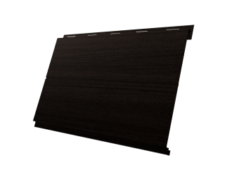 картинка Вертикаль 0,2 line 0,45 Print Elite с пленкой Coffee Wood TwinColor Центр Кровли