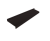 Отлив простой 150 0,5 Satin Matt TX RAL 9005 черный (3м) Центр Кровли