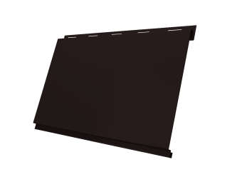 картинка Вертикаль 0,2 classic 0,5 Velur X с пленкой RAL 9005 черный Центр Кровли