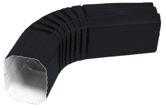 картинка Колено прямоугольное Vortex RAL 7024 Центр Кровли