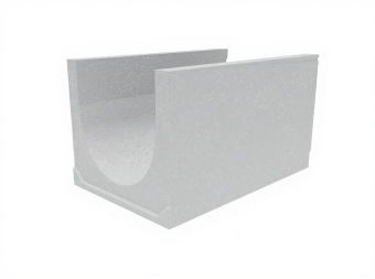 картинка Лоток водоотводный бетонный коробчатый Gidrolica (СО-500мм)КU 100.65(50).57,5(48,5)-BGU-XL, №25-0 Центр Кровли