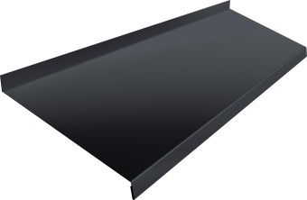 фото Отлив простой 200 Grand Line 0,5 GreenCoat Pural БТ матовый RR 23 темно-серый (RAL 7024 мокрый асфальт) (2м) Центр Кровли картинка Отлив простой 200 Grand Line 0,5 GreenCoat Pural БТ матовый RR 23 темно-серый (RAL 7024 мокрый асфальт) (2м) Центр Кровли