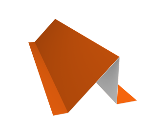 картинка Планка снегозадержания 0,45 PE с пленкой RAL 2004 оранжевый (2м) Центр Кровли