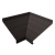 Угол отлива внутренний 100 0,45 Print Elite с пленкой Coffee Wood TwinColor Центр Кровли