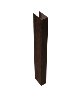 картинка Стойка Texas для калиток и ворот 0,45 Print Premium Antique Wood TwinColor (3м) Центр Кровли