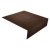 Планка околооконная простая 200х50 0,45 Print Elite Choco Wood TwinColor (3м) Центр Кровли