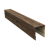 Планка боковая для забора из сайдинга ЭкоБрус 0,45 Print Elite Nordic Wood TwinColor (3м) Центр Кровли