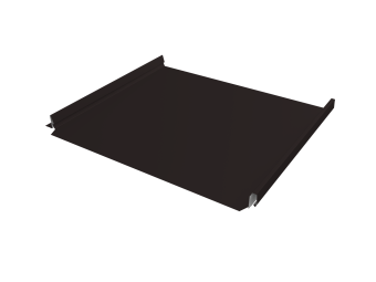 картинка Кликфальц Pro v02 Grand Line 0,45 Drap с пленкой на замках RAL 9005 черный Центр Кровли