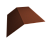 Планка конька плоского 190х190 0,5 Velur X RAL 8004 терракота (3м) Центр Кровли