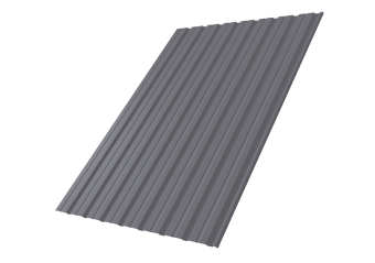 картинка Профнастил С10R 0,5 PE с пленкой RAL 7004 сигнальный серый Центр Кровли