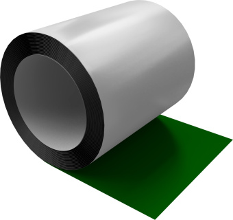 картинка Отмотка Inside Grand Line с внутренним диаметром намотки 600мм 0,45 PE с пленкой RAL 6002 лиственно-зеленый Центр Кровли
