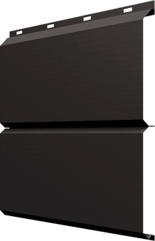 картинка ЭкоБрус Grand Line 0,5 GreenCoat Pural БТ матовый RR 32 темно-коричневый (RAL 8019 серо-коричневый) Центр Кровли